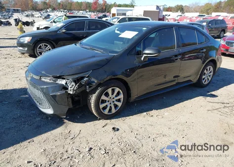 2020 Toyota Corolla Le z USA, uszkodzony, nr VIN 5YFEPRAE8LP130005